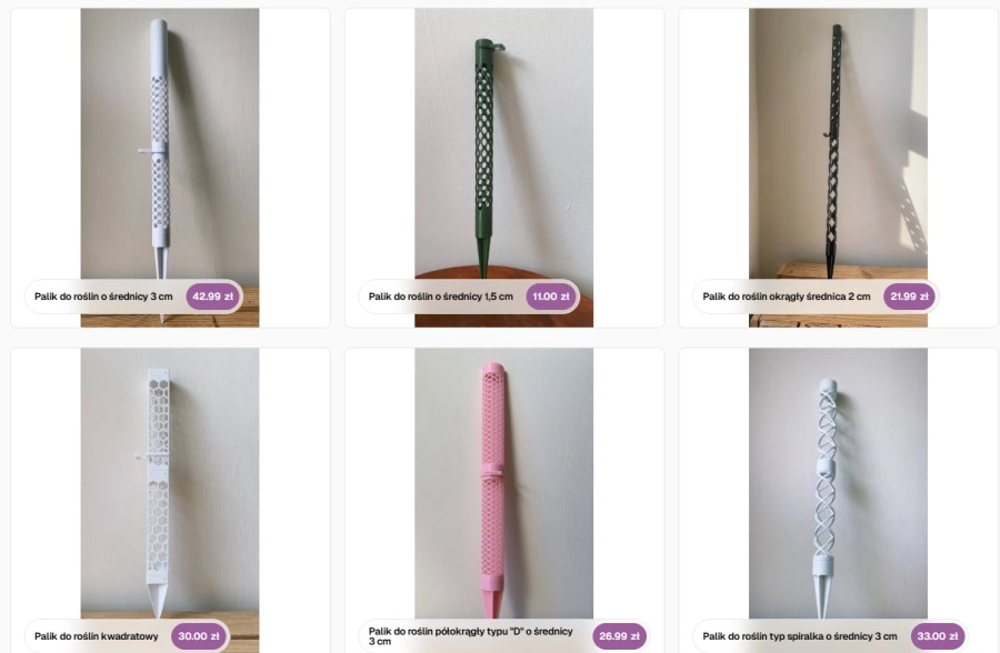 Nowoczesne paliki modułowe dla roślin pnących