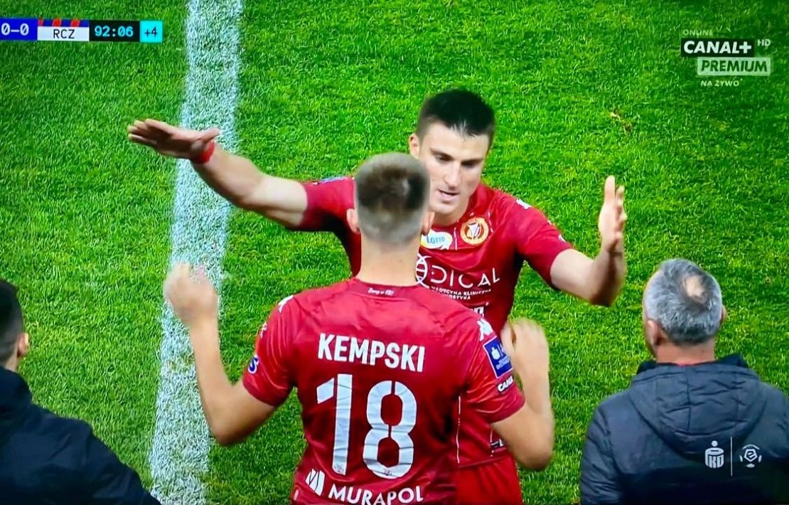 Mateusz Kempski zadebiutował w ekstraklasie