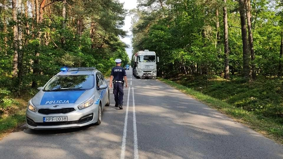 [AKTUALIZACJA] Gmina Kodrąb: rowerzysta został ranny w wypadku