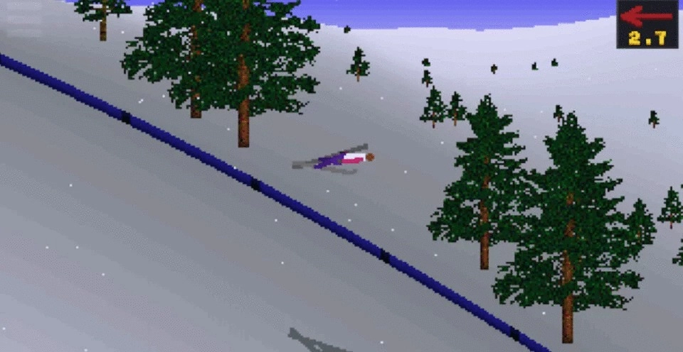 Czy chcielibyście się cofnąć w czasie do ery Deluxe Ski Jumping 2?