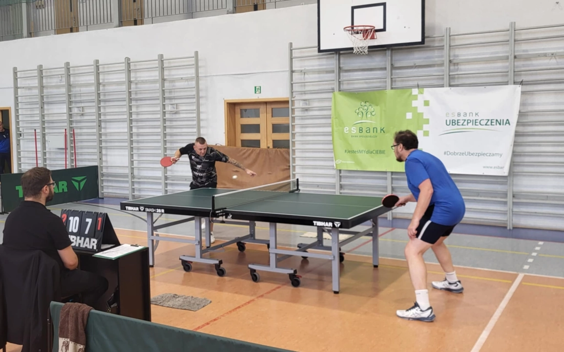 Sokół Radomsko zagrał dwa mecze w IV lidze tenisa stołowego