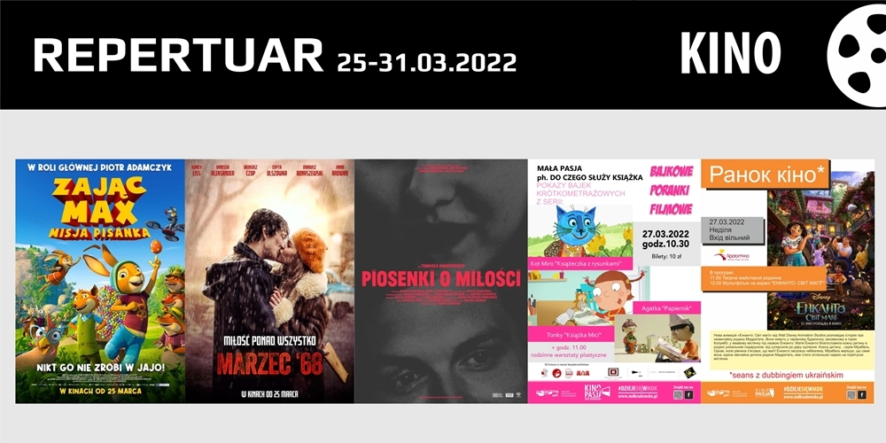 Kino MDK w Radomsku zaprasza. Repertuar od 25 do 31 marca