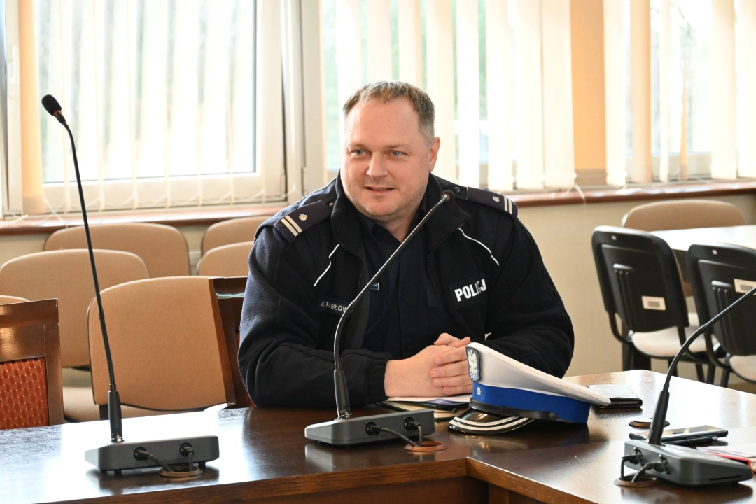 Służby mundurowe zdały raport o stanie bezpieczeństwa na terenie powiatu radomszczańskiego