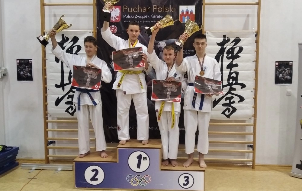 Medal dla Krystiana Bugdala w 37. Pucharze Polski Karate Kyokushin