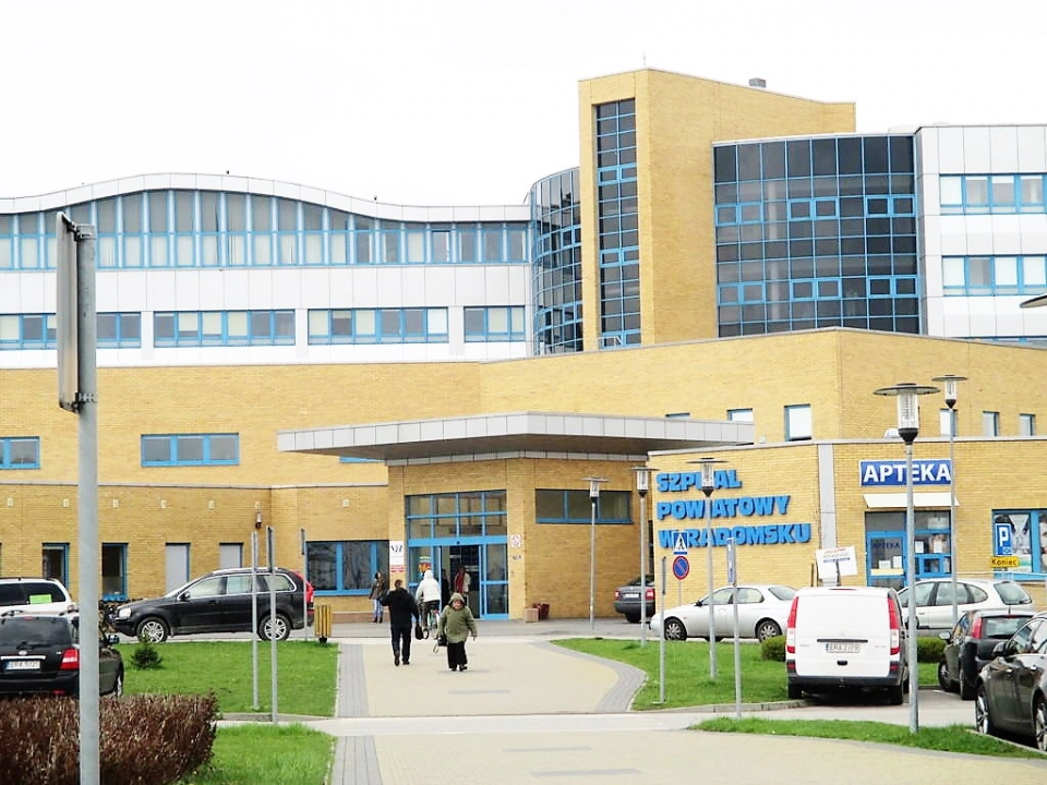 Nowa procedura wejść do Szpitala Powiatowego w Radomsku