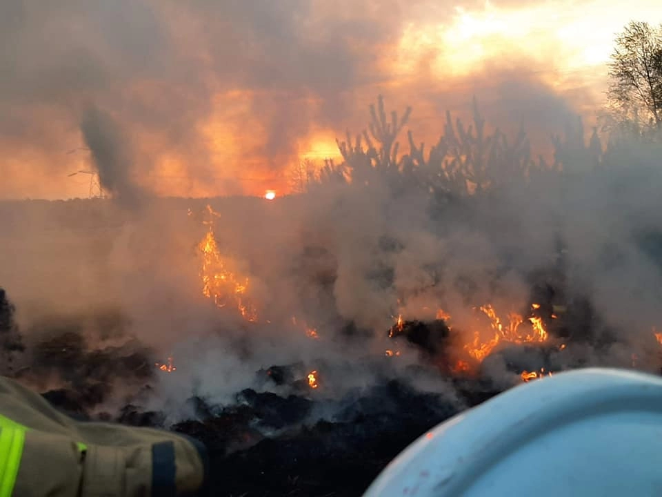 Jednej nocy dwa pożary w gminie Kamieńsk
