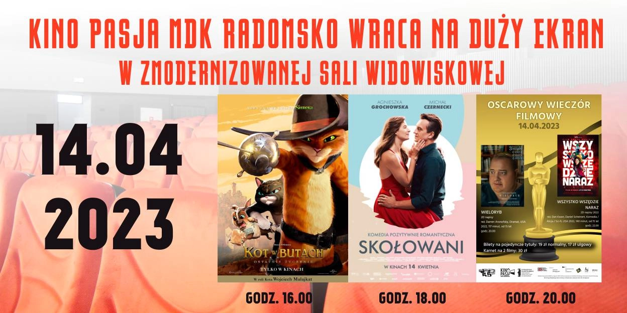 Kino „Pasja” MDK w Radomsku wraca na duży ekran!