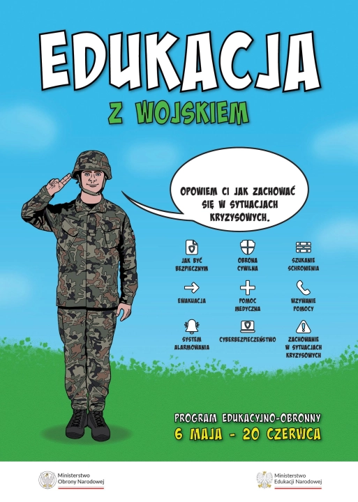 „Edukacja z wojskiem” – program edukacyjno-obronny dla szkół