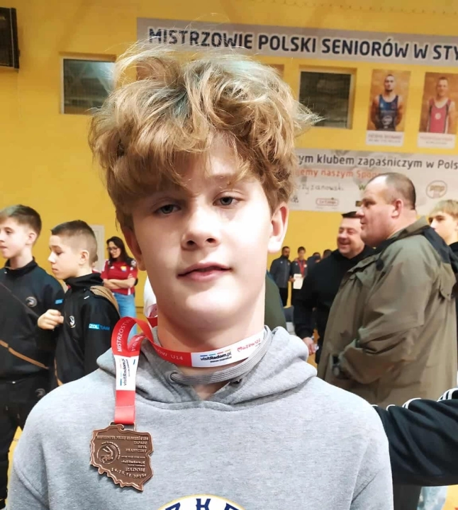 Sukces ZKS Radomsko. Nikodem Proszowski zdobył brązowy medal