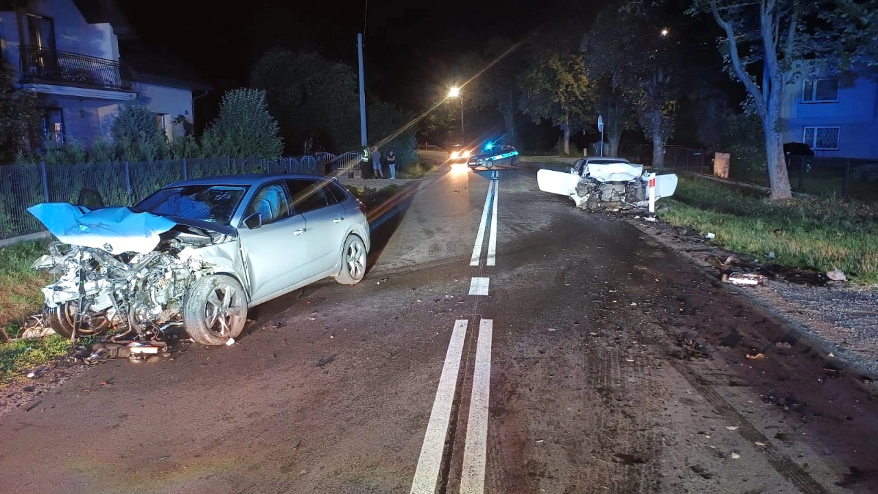Wojnowice: Pościg za kierowcą BMW zakończył się wypadkiem
