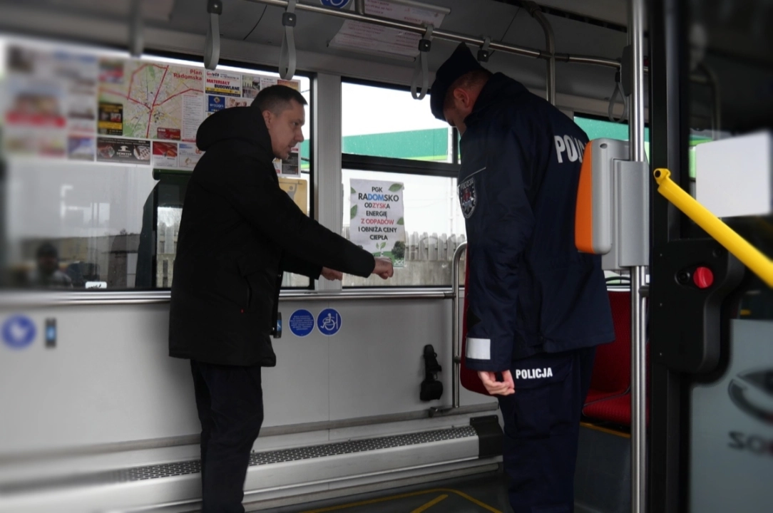 Radomsko. Policja i MPK o bezpieczeństwie w komunikacji miejskiej