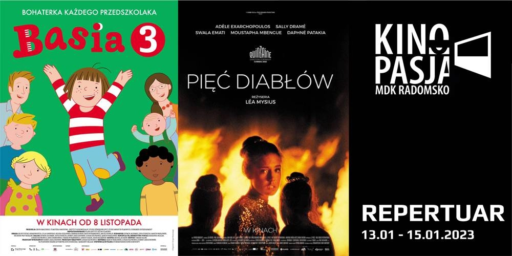 Kino MDK w Radomsku zaprasza. Repertuar od 13 do 15 stycznia