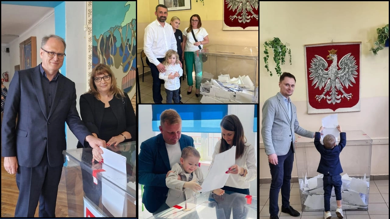 Wybory samorządowe w Radomsku. Kandydaci na prezydenta oddali głosy