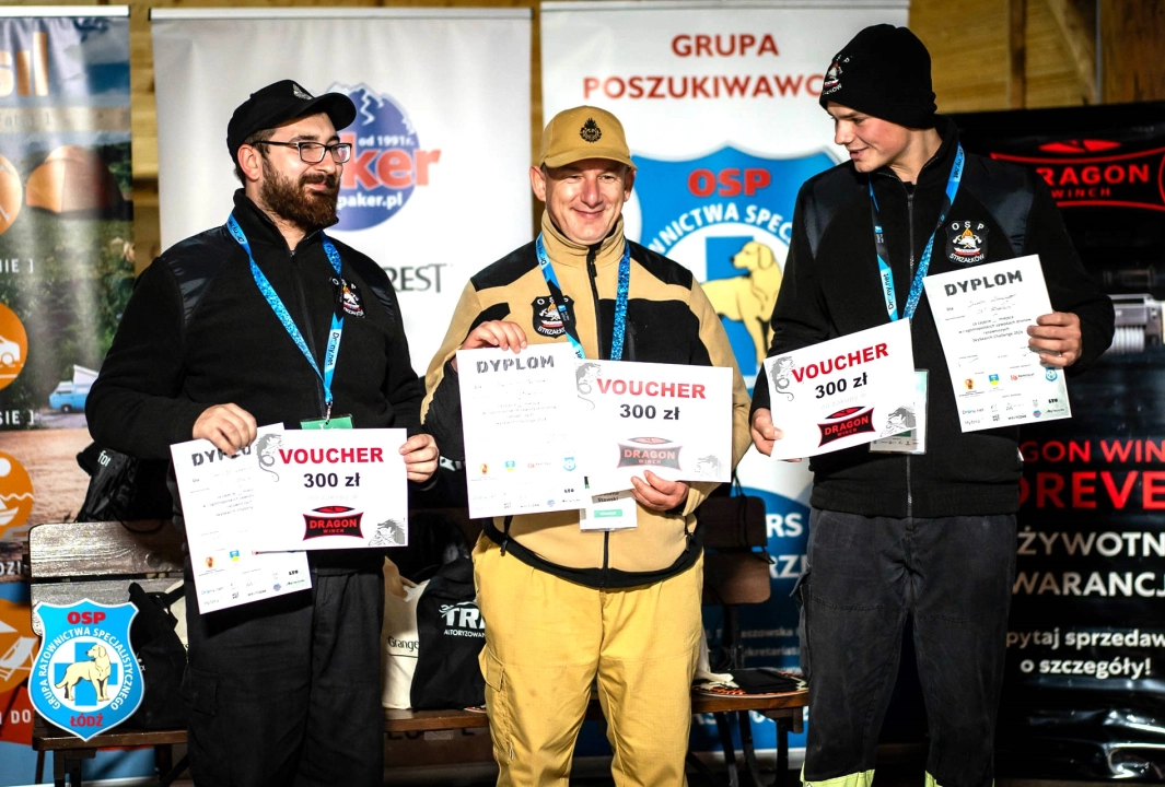 Sekcja dronowa OSP Strzałków stanęła na podium