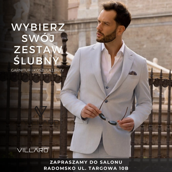 Wybierz swój zestaw ślubny od Villaro