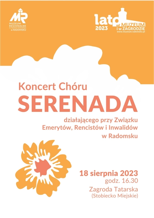 Koncert Chóru Serenada w Zagrodzie Tatarskiej w Radomsku