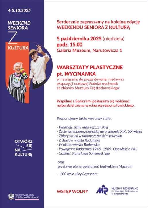 Łowicka tradycja wycinanki w radomszczańskim muzeum