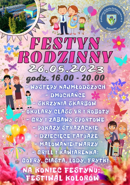 Festyn Rodzinny w PSP nr 8 w Radomsku