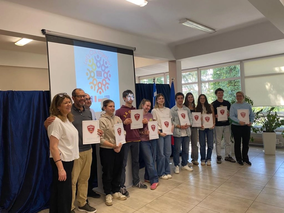 Mechanik gościł uczniów z Francji i Grecji