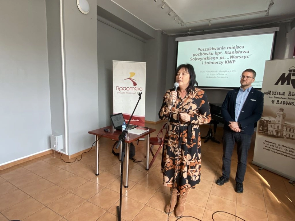 [WIDEO] Poszukiwania szczątków kapitana Stanisława Sojczyńskiego-Warszyca. Wykład dr Krzysztofa Latochy w Muzeum Regionalnym w Radomsku