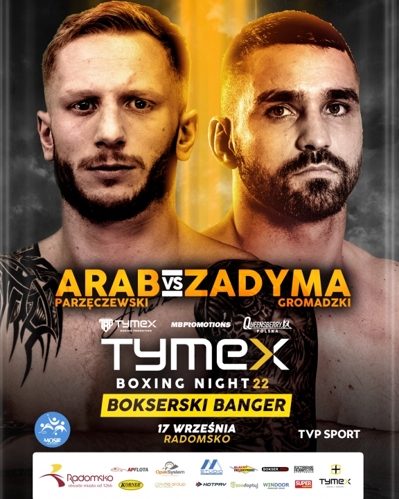 TYMEX Boxing Night 22 już 17 września w Radomsku!