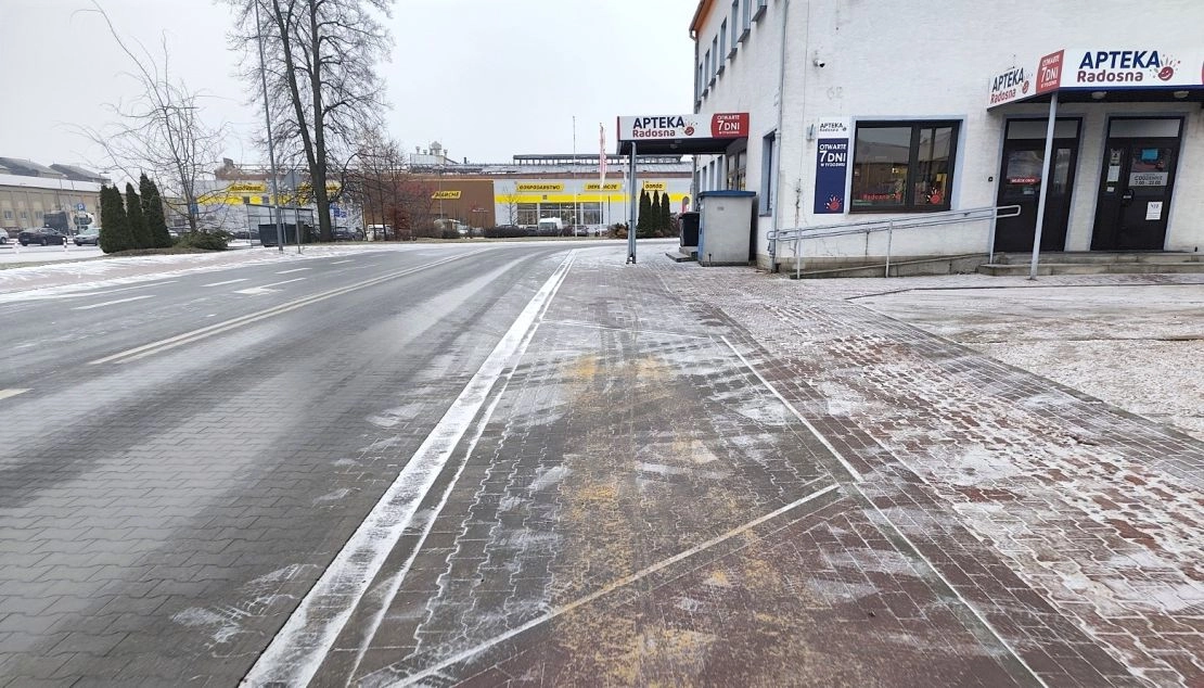 Przewidywane marznące opady i śliskie chodniki