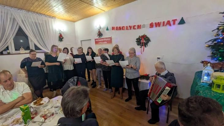 Pierwsza Wigilia Wiejska w Pukarzowie