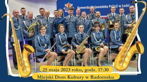 Z okazji Dnia Matki w MDK w Radomsku wystąpi Orkiestra Komendy Wojewódzkiej Policji w Łodzi