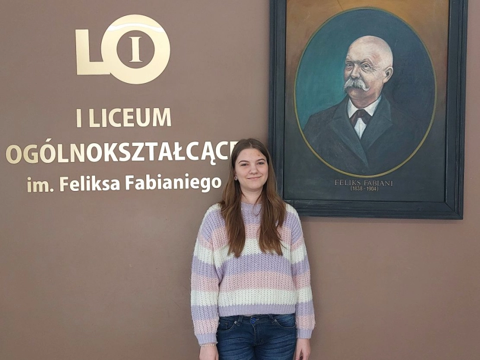 Róża Zielińska z I LO w Radomsku finalistką Olimpiady Znajomości Afryki
