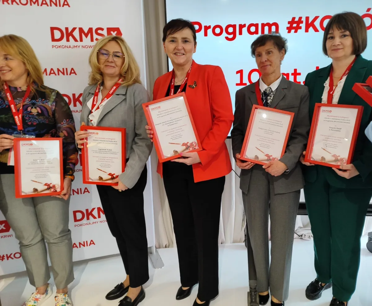 ZSP nr 1 w Radomsku wśród najlepszych w Polsce w akcji Komórkomania