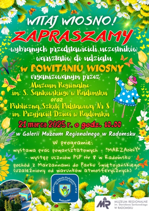 Powitanie wiosny w Muzeum Regionalnym w Radomsku