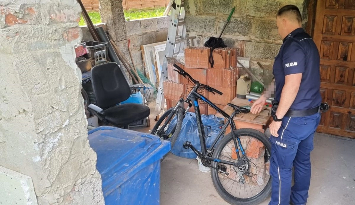 70-latek ukradł rower. Długo się nim nie nacieszył