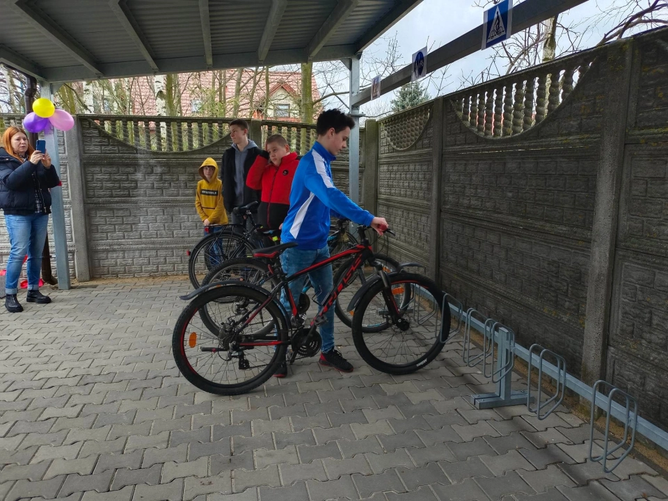 W PSP nr 5 w Radomsku utworzono rowerownię