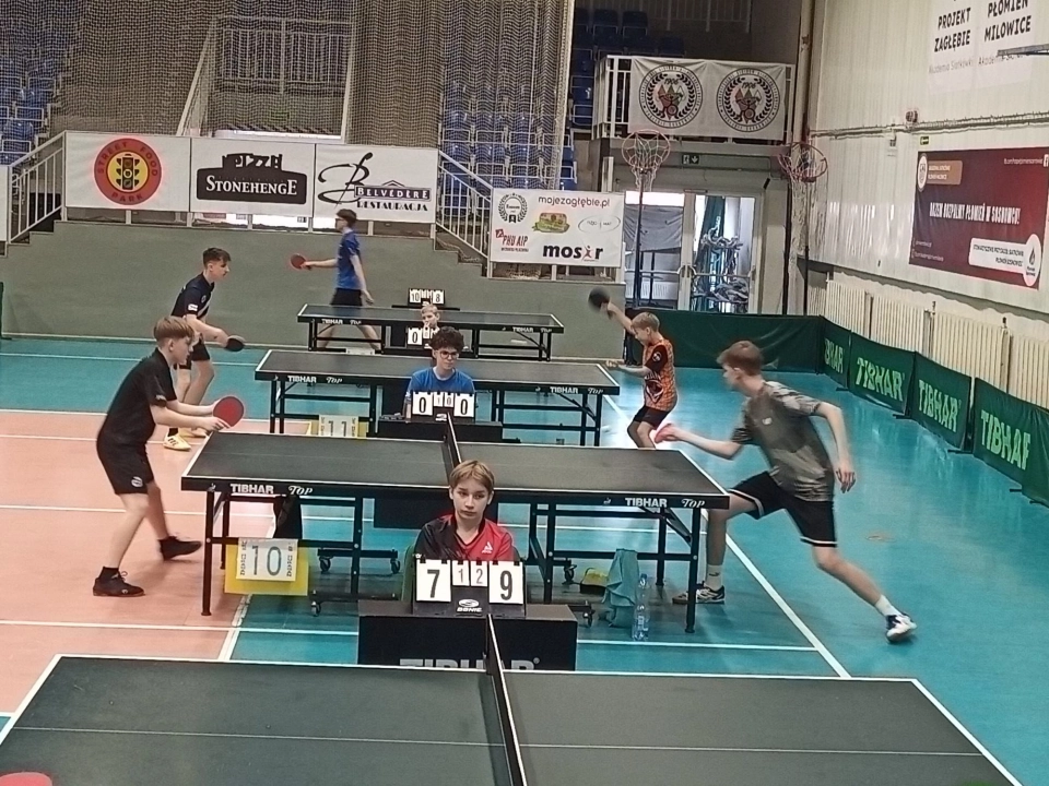 Antoni Koziński w czołówce kadetów XXXII Grand Prix Sosnowca