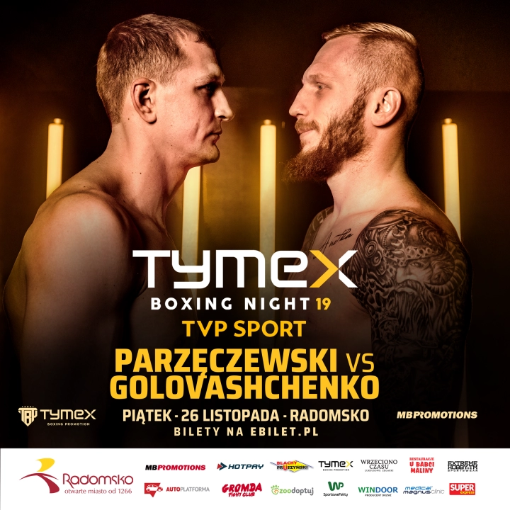 Tymex Boxing Night 19. Gala boksu odbędzie się w Radomsku!