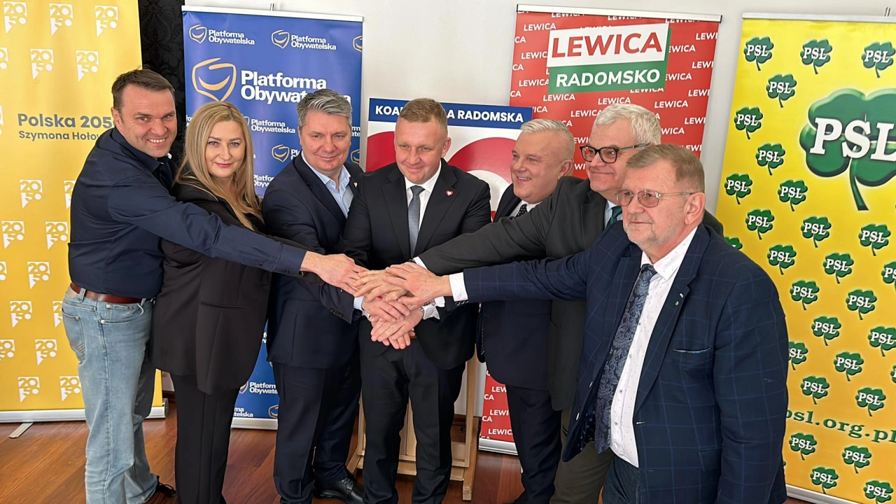 Łukasz Więcek z kolejnym poparciem. Tym razem PSL oraz partii „Polska 2050”