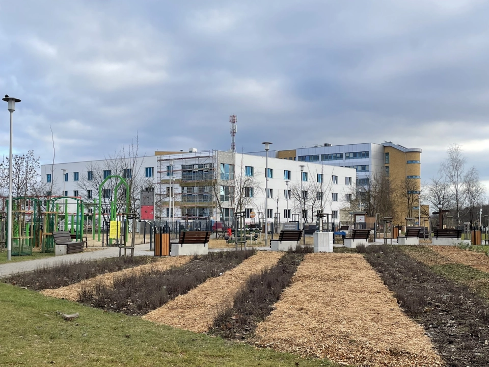 Postępy na budowie ZPO i oddziału geriatrycznego w Radomsku