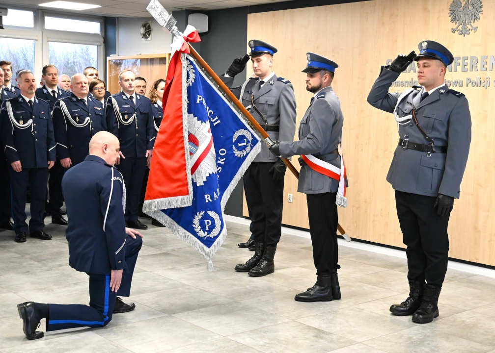 Radomsko ma nowego Komendanta Powiatowego Policji – Wojciecha Auguścika