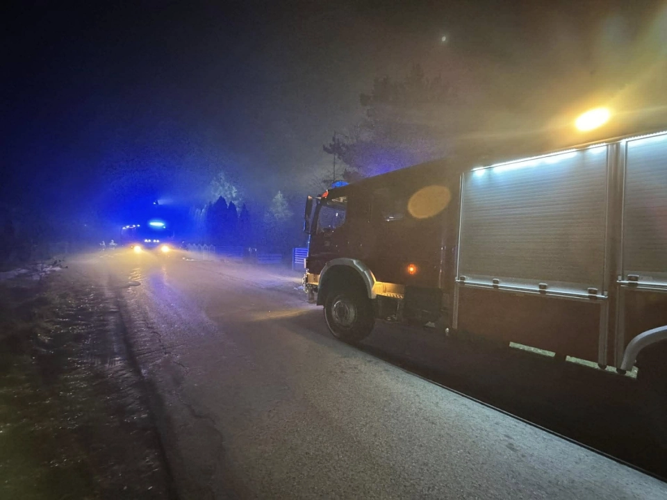 Iskry w kominie mogły doprowadzić do tragedii