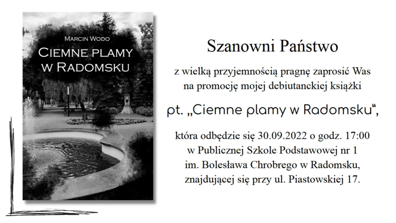 Promocja książki „Ciemne plamy w Radomsku”