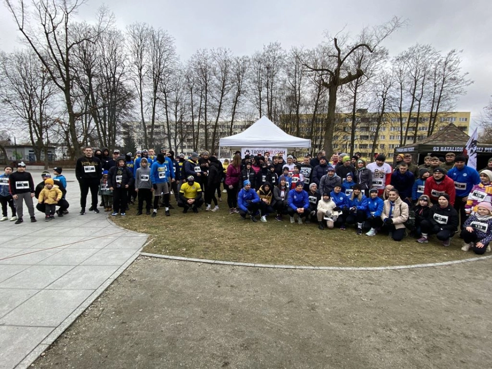 [WIDEO] Radomsko uczciło Żołnierzy Wyklętych biegiem Tropem Wilczym