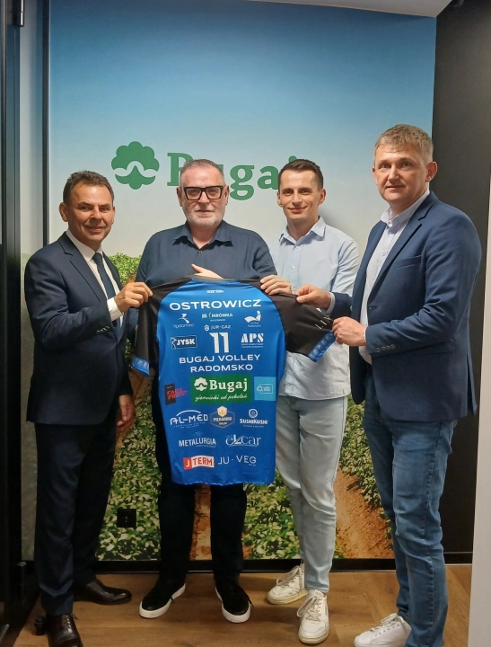 Firma  Bugaj sponsorem tytularnym seniorów Volley Radomsko