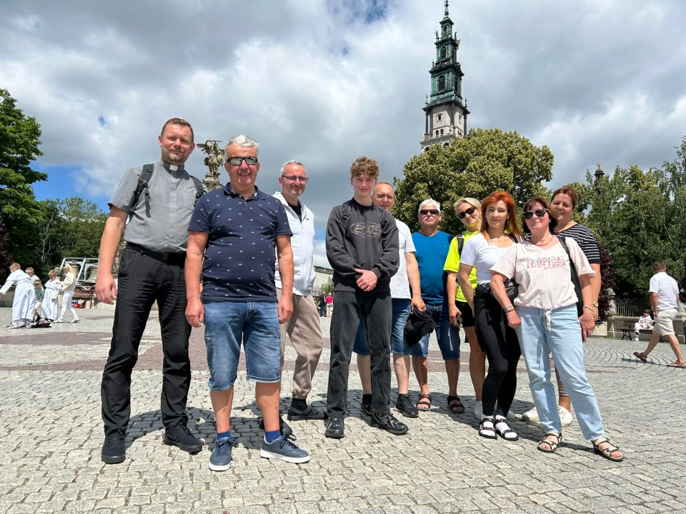 Pielgrzymka rowerowa z Lgoty Wielkiej na Jasną Górę