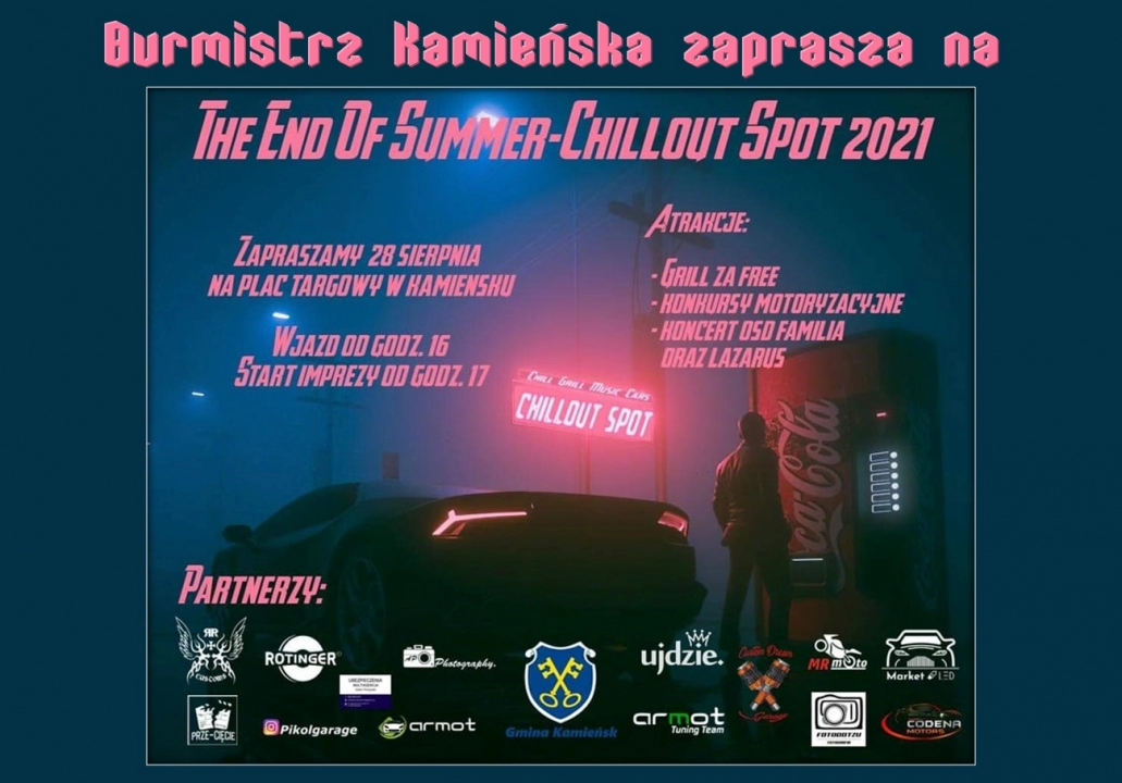 The End Of Summer – Chillout Spot 2021 już w sobotę