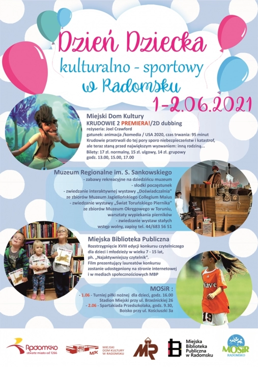 Kulturalno-sportowy Dzień Dziecka w Radomsku