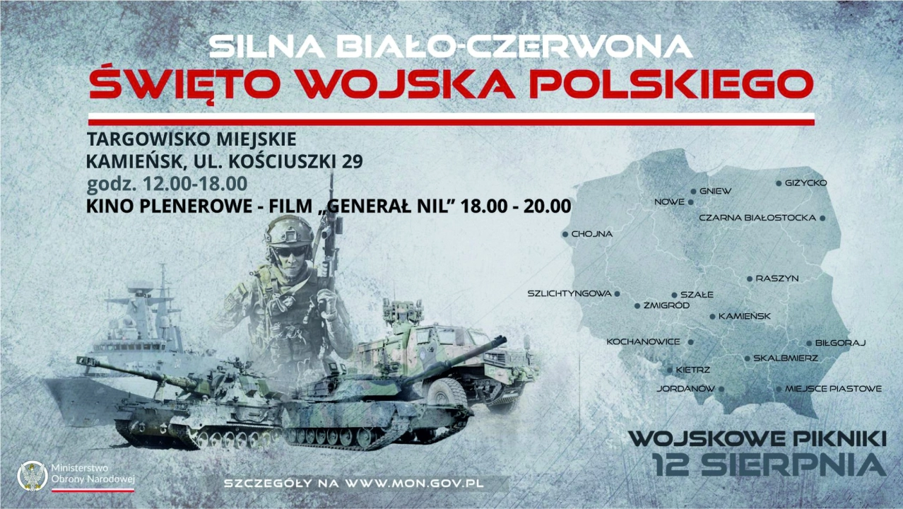„Silna Biało-Czerwona”. Żołnierze Wojska Polskiego zapraszają do Kamieńska