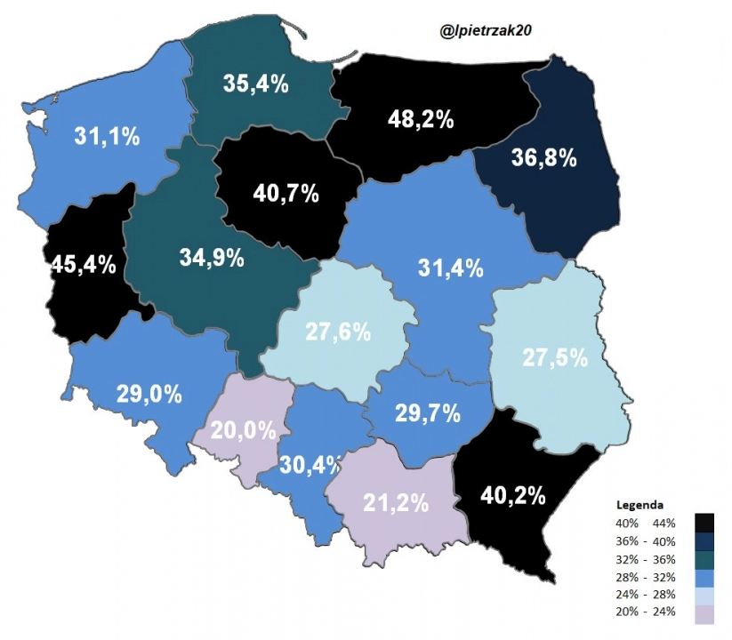 W Łódzkiem odnotowano 1051 zakażeń koronawirusem, w pow. radomszczańskim - 44