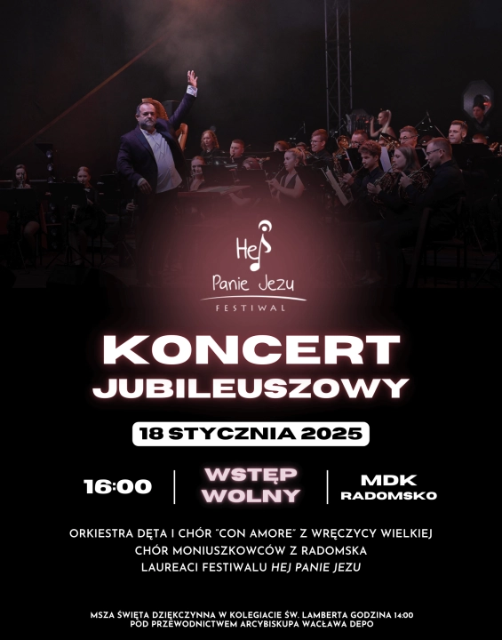 Jak styczeń to festiwal „Hej, Panie Jezu” w Radomsku