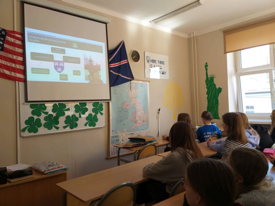 Projekt edukacyjny „Irlandia w szkole” w II LO w Radomsku