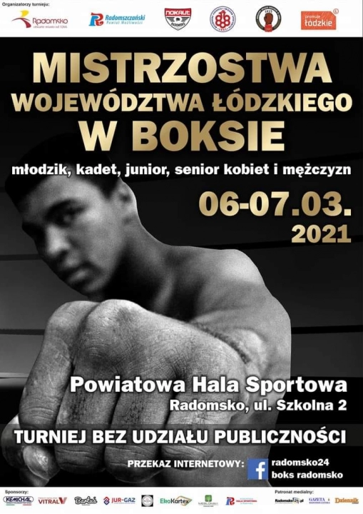 6-7 marca Mistrzostwa Woj. Łódzkiego w Boksie odbędą się w Radomsku